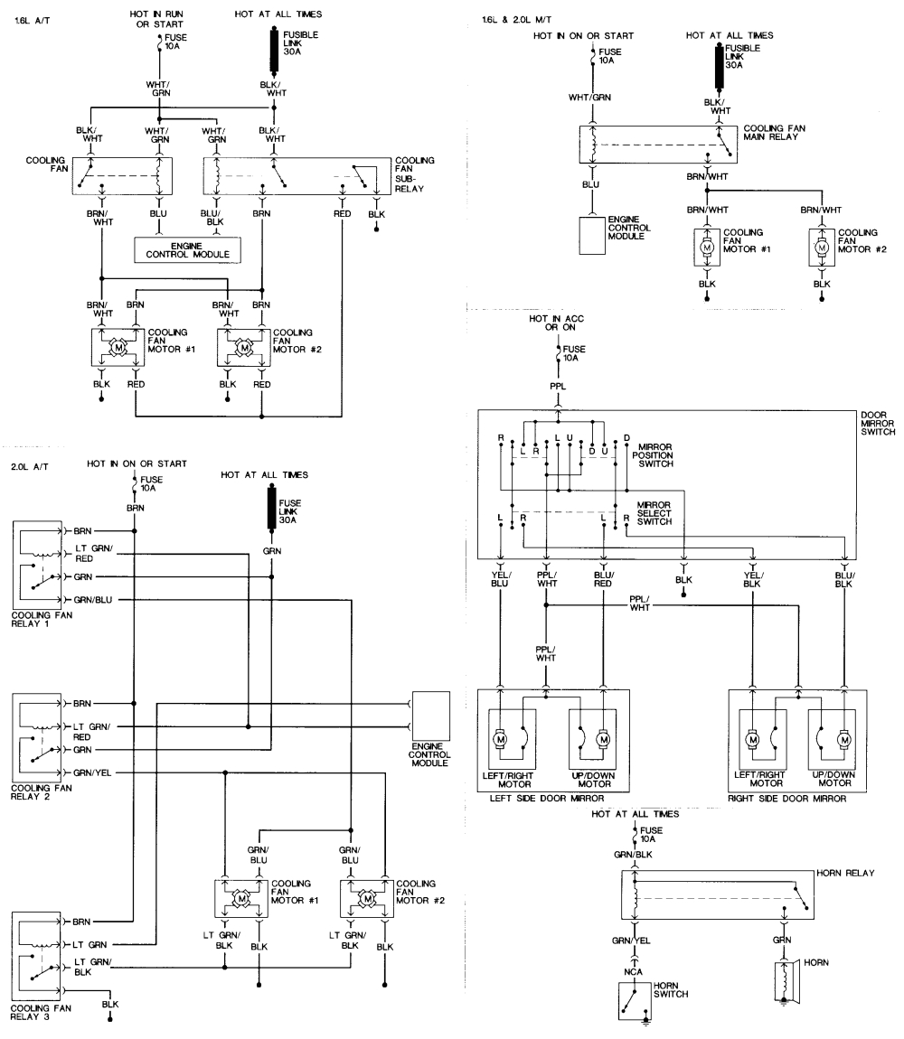 nissan exa wiring diagram wiring libraryfig repair guides wiring diagrams