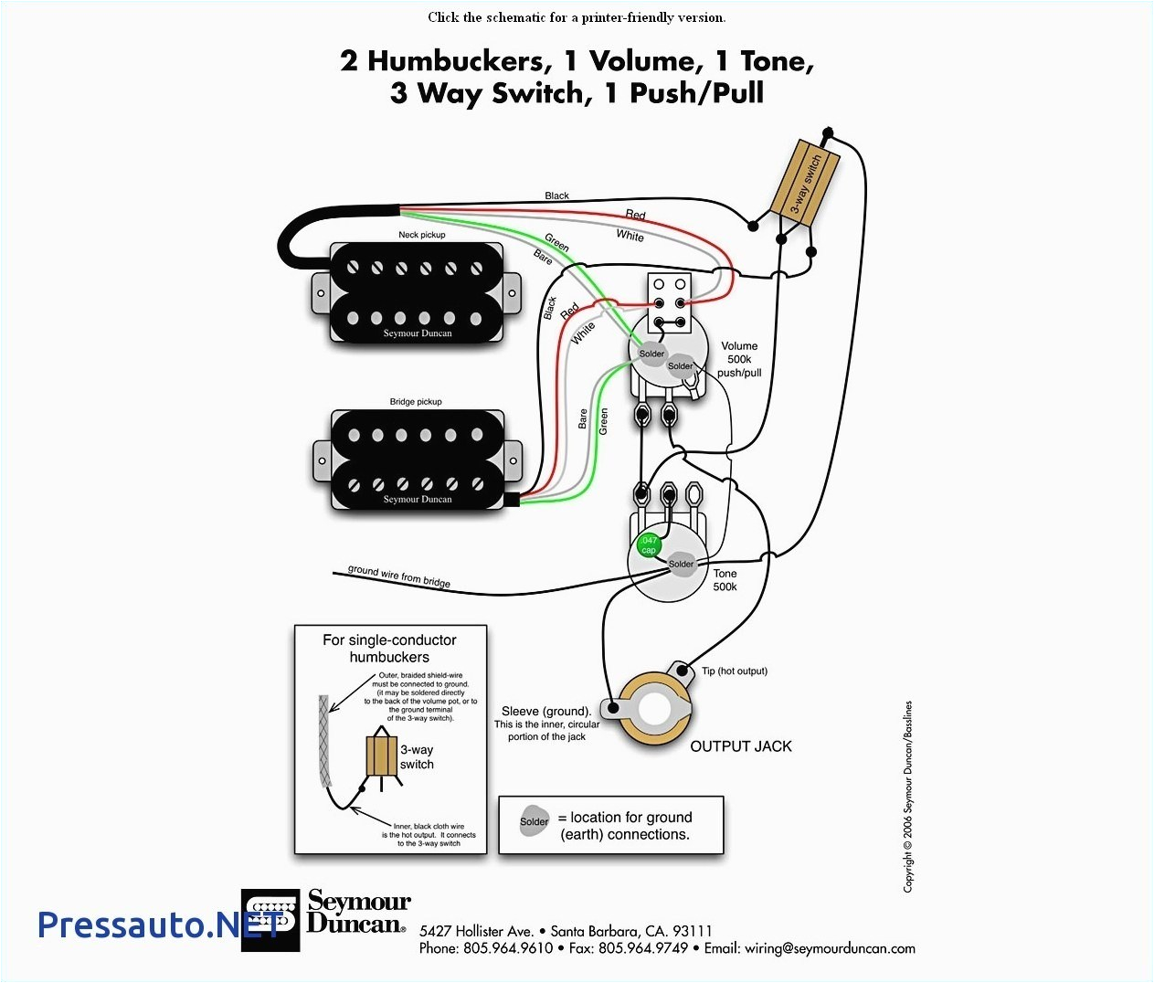 wiring diagram humbucker stratocaster