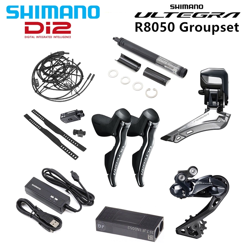 shimano ultegra 2x11s speeds r8000 r8050 di2 electric parts road bicycle groupset bike kit include all jpg