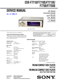 sony 11322 manual page 1 picture