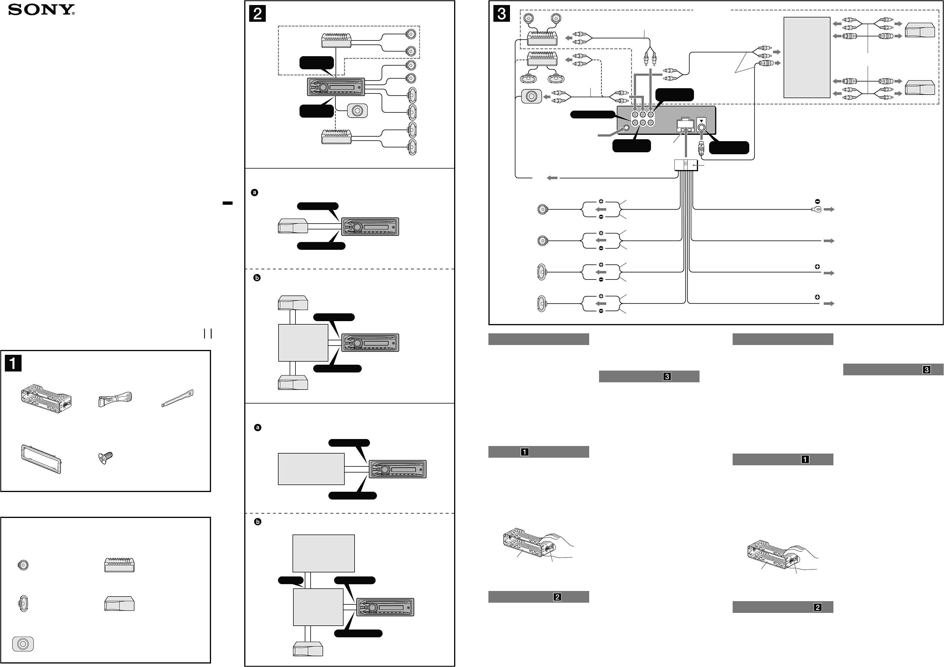 sony radio wiring diagram