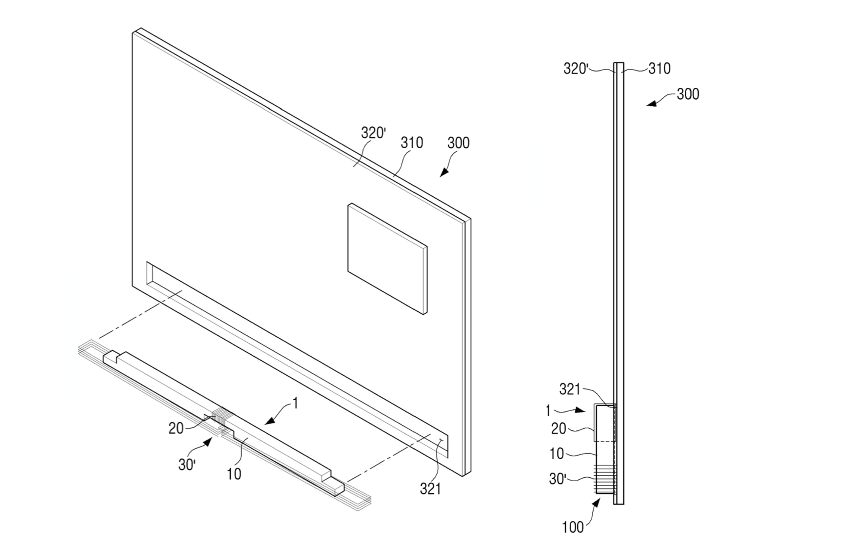 samsung patent suggest the company is making a wireless tv