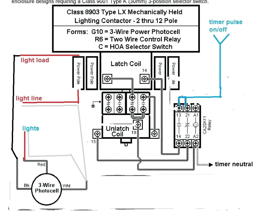 mechanically held lighting contactor wiring diagram kwikpik me at 6 square d lighting contactor wiring diagram 8903