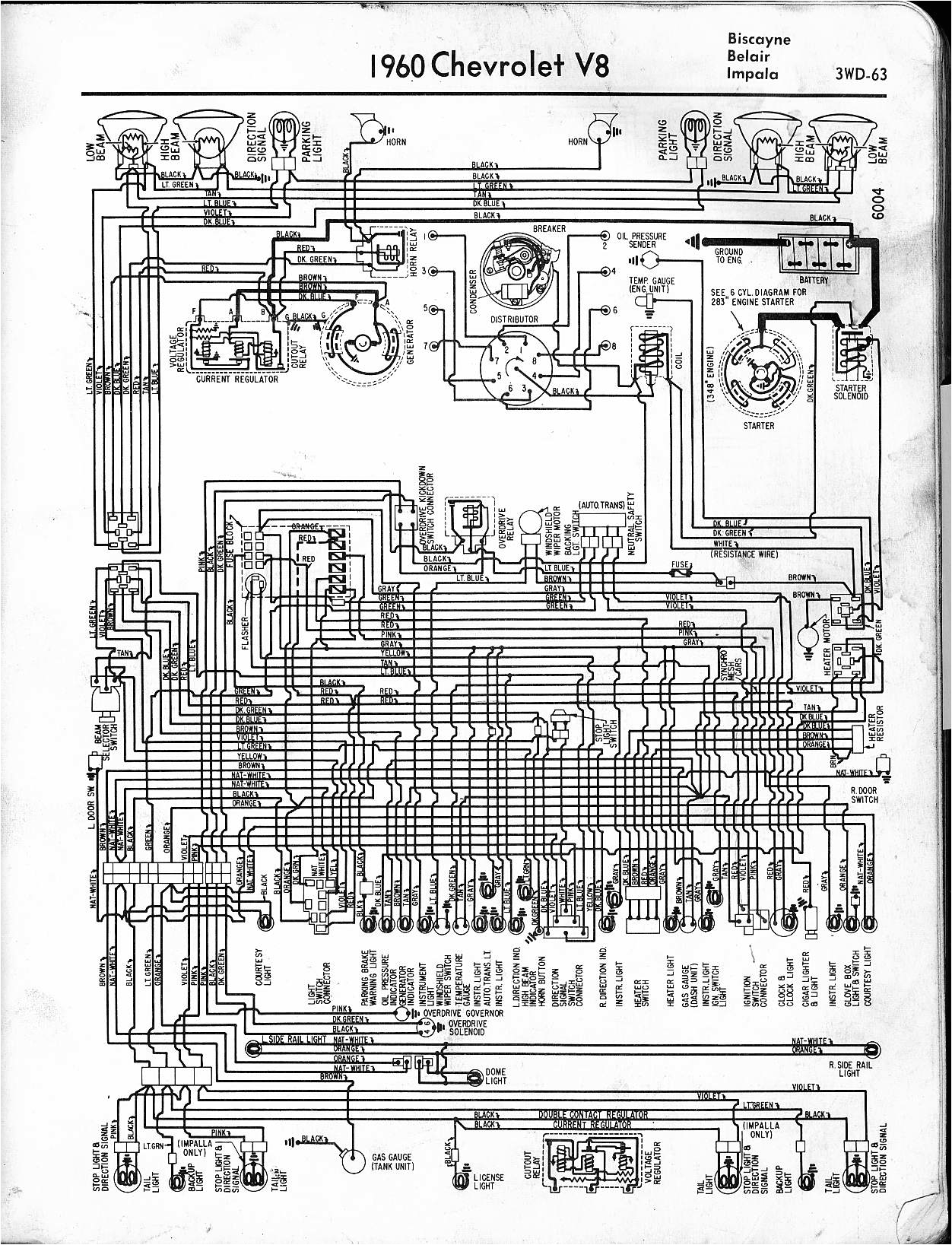 57 65 chevy wiring diagrams 1964 chevy impala starter wiring diagram 1960 v8 biscayne belair