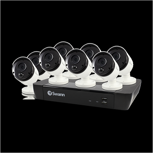 swnvk 875808 8 camera 8 channel 5mp super hd nvr security system