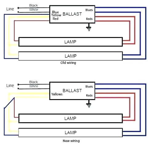 T12 to T8 Ballast Wiring Diagram T12 to T8 Wiring Wiring Diagram