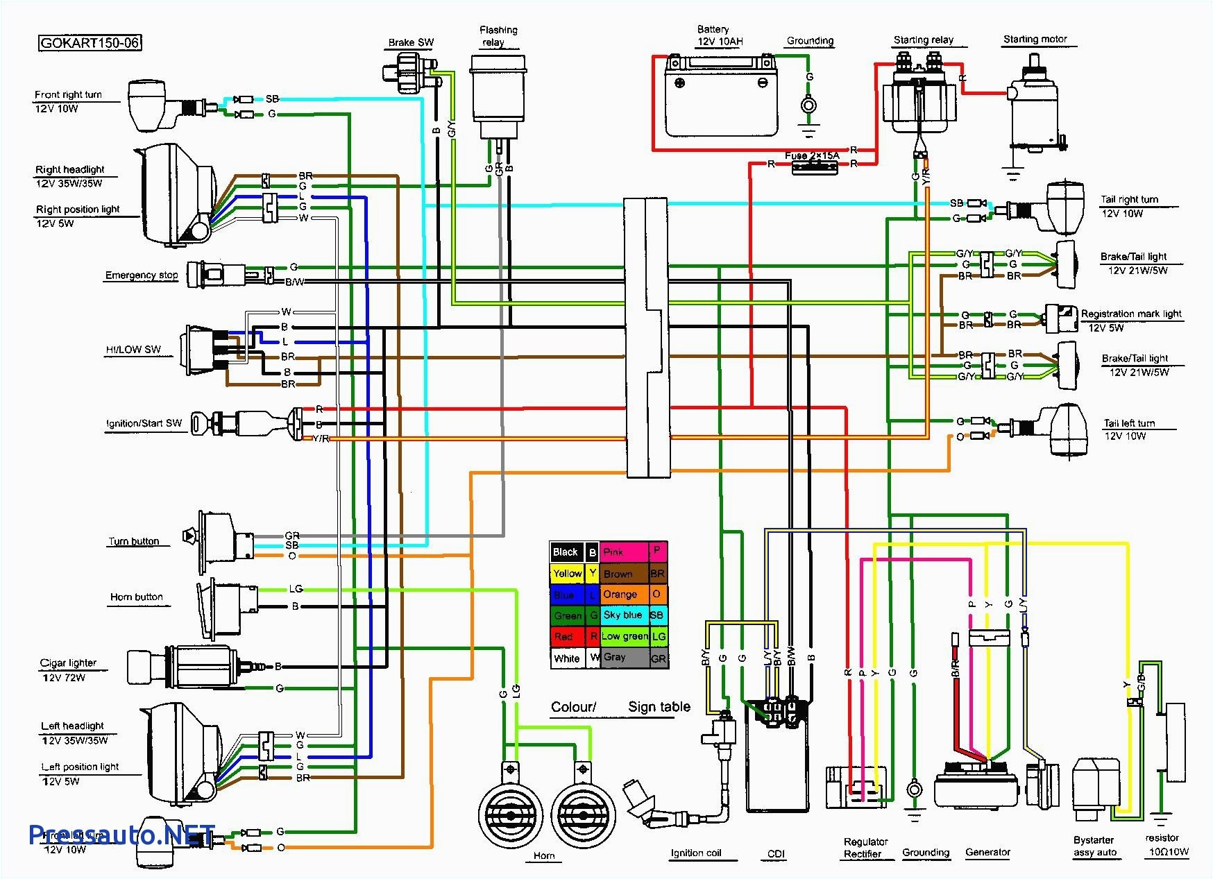 49cc atv wiring diagram