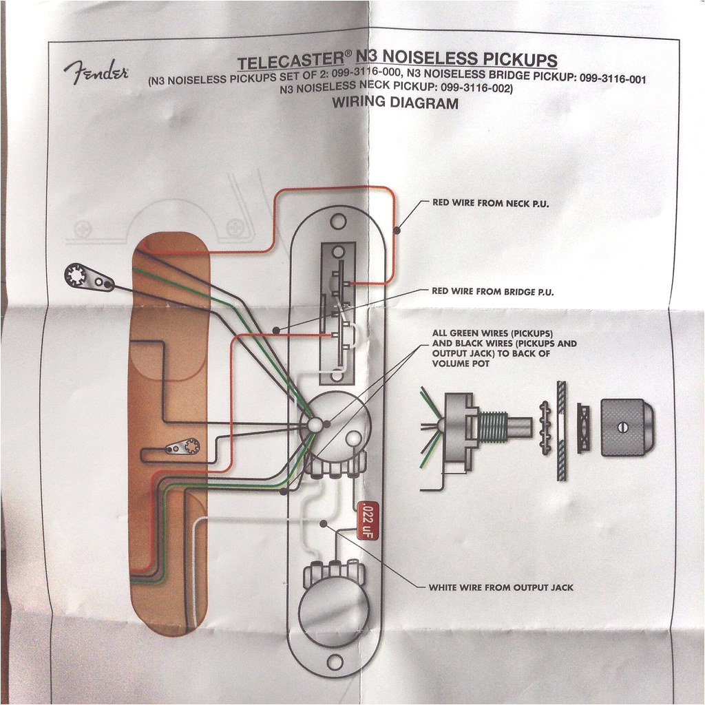 fender telecaster n3 noiseless pickups wiring diagram flickr fender twisted tele pickup wiring diagram fender telecaster humbucker wiring diagram