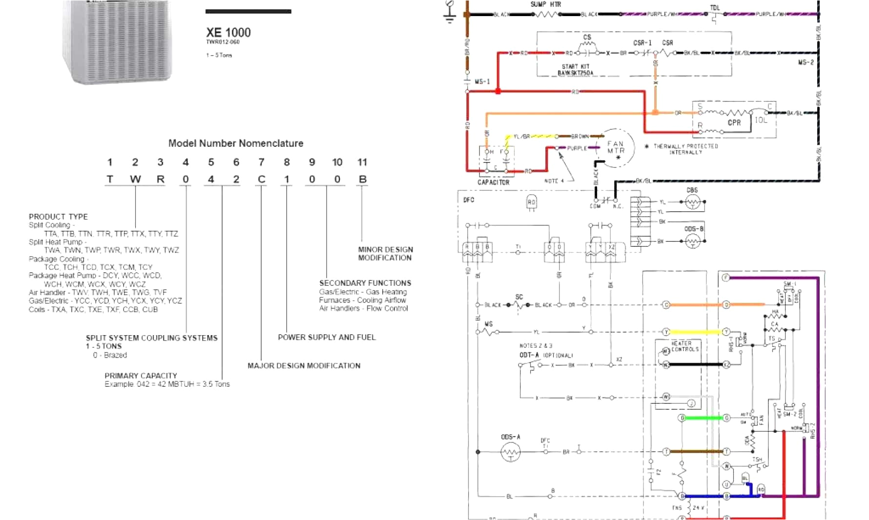 wrg 1374 xe 1200 fan motor wiring diagramtrane xe 1000 parts schematic trane xe 1000