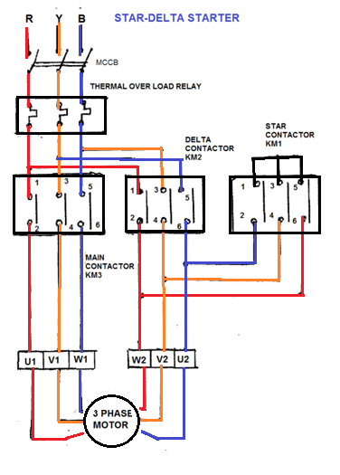 star delta motor starter wiring diagram wiring diagram schematics