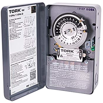 nsi industries tork 1109a indoor 40 amp multi volt mechanical lighting and appliance timer
