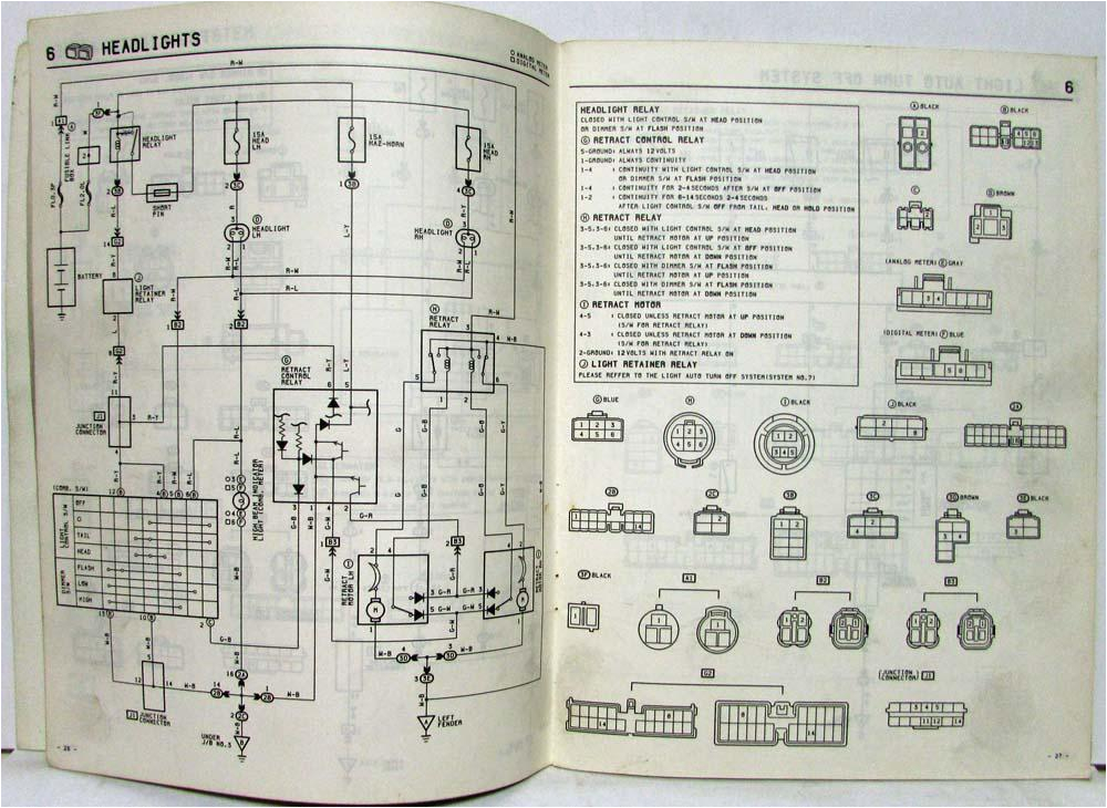 86 toyota supra wiring diagram wiring diagram centre 1986 toyota celica supra electrical wiring diagram manual