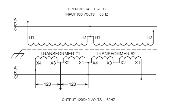 diagram single phase open delta transformer connections diagramsopen delta transformer wiring diagram single phase open delta