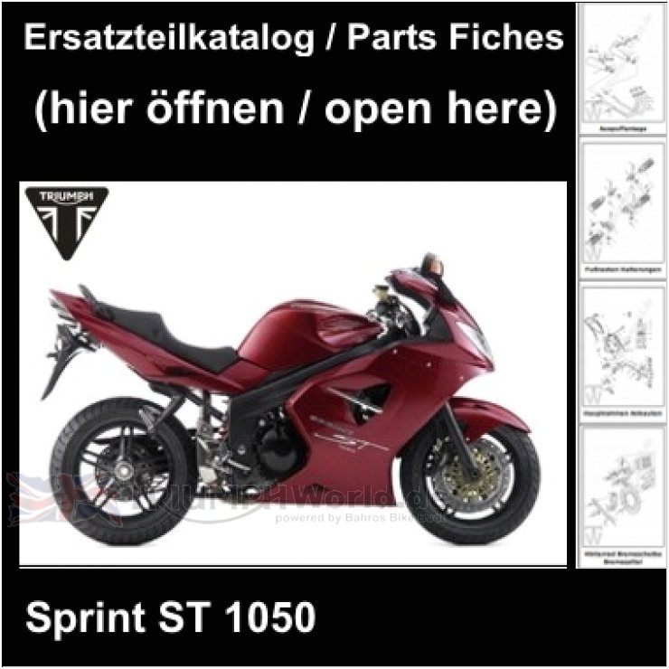 parts fiches sprint st 1050 all versions