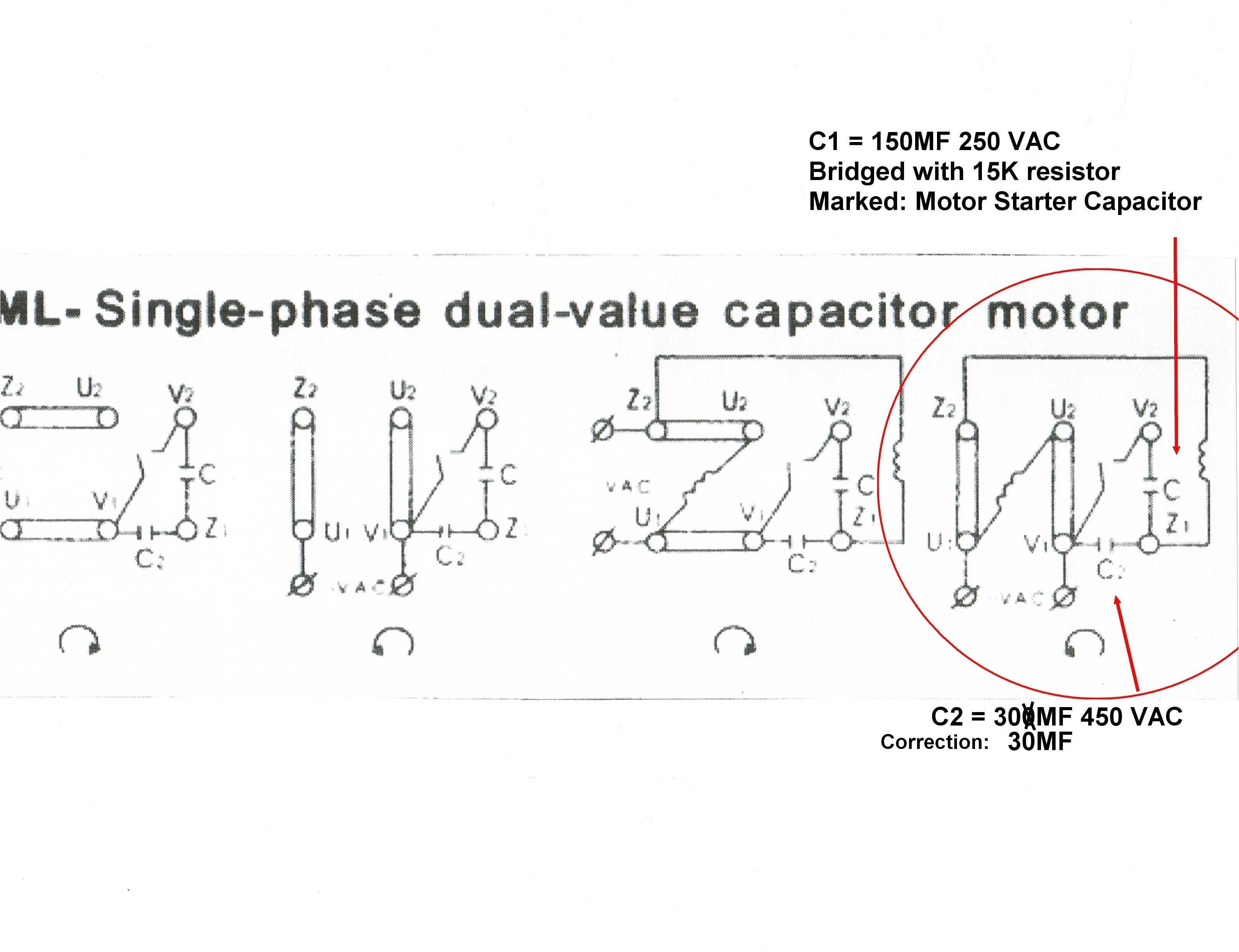 capacitor wiring diagram elegant permanent split capacitor motor wiring diagram book wiring