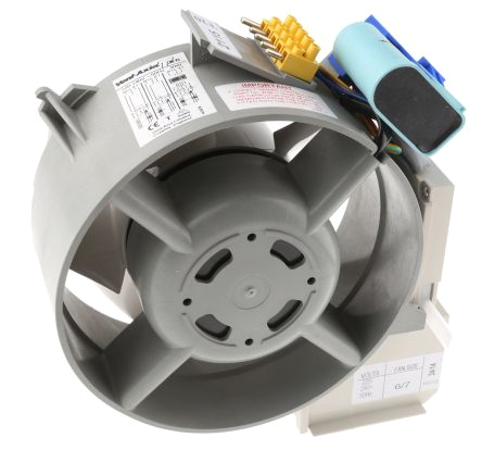 452586 fan motor assembly for use with vent axia tx series products rs components