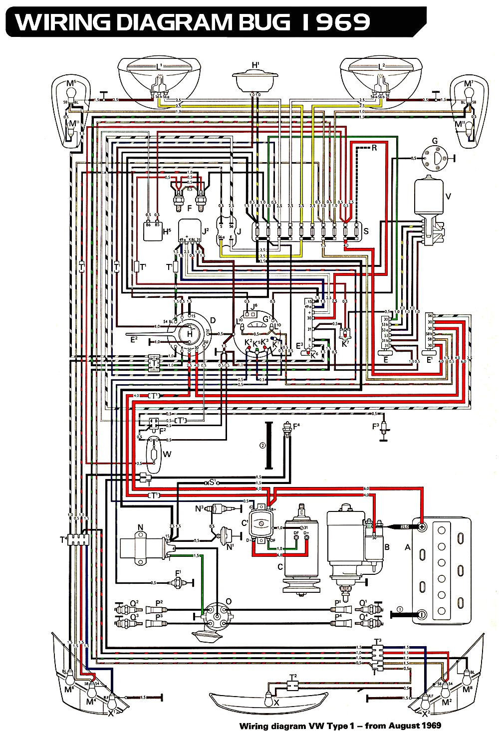 vw beetle wiring diagram schematic pass free jpg