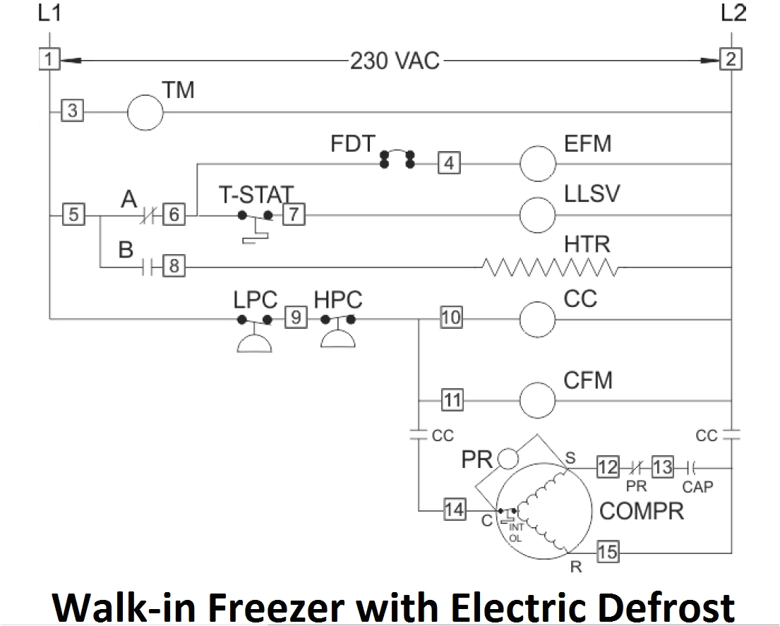wiring diagram walk in freezer wiring diagramswiring diagram walk in freezer