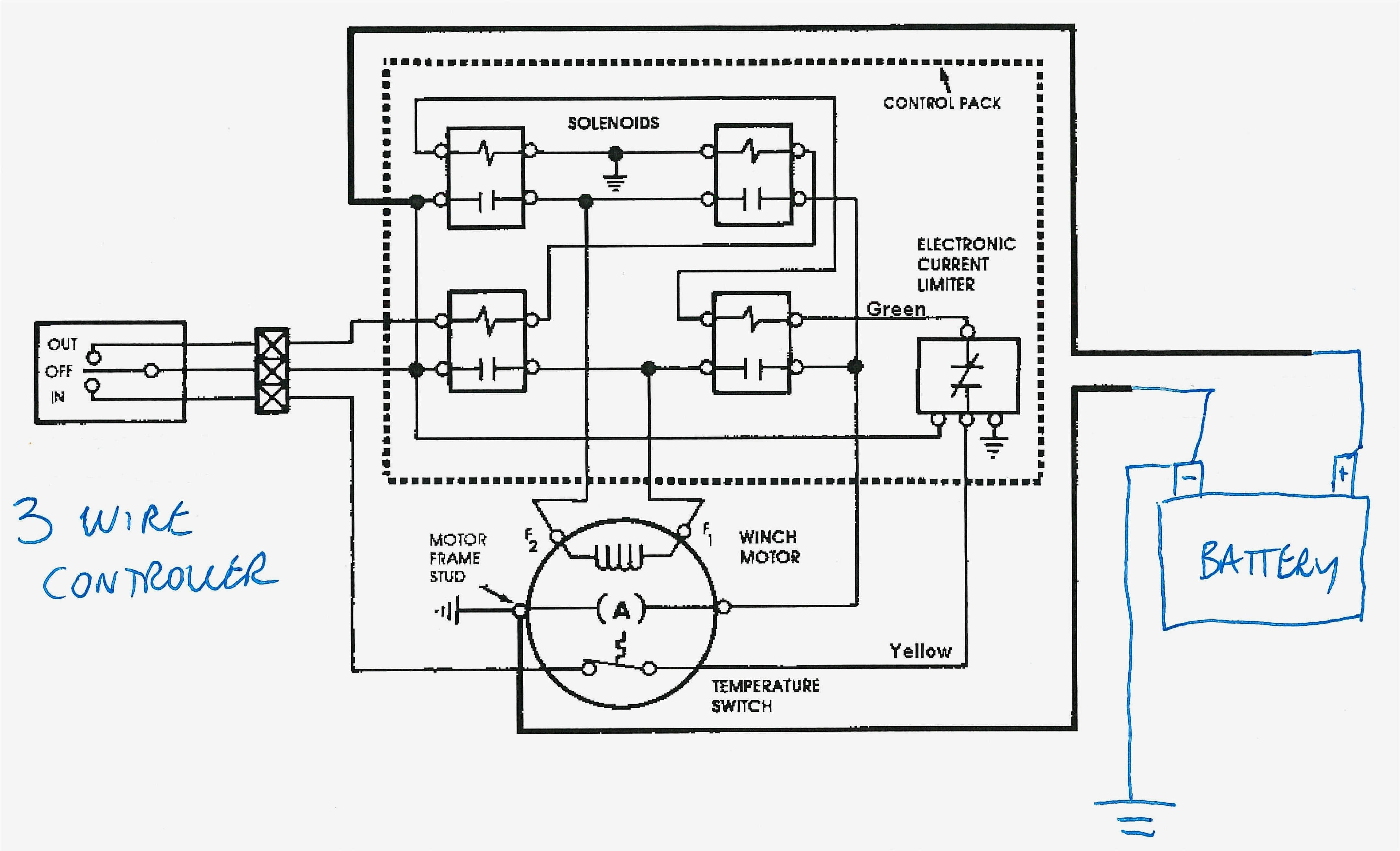12 volt winch solenoid wiring diagram