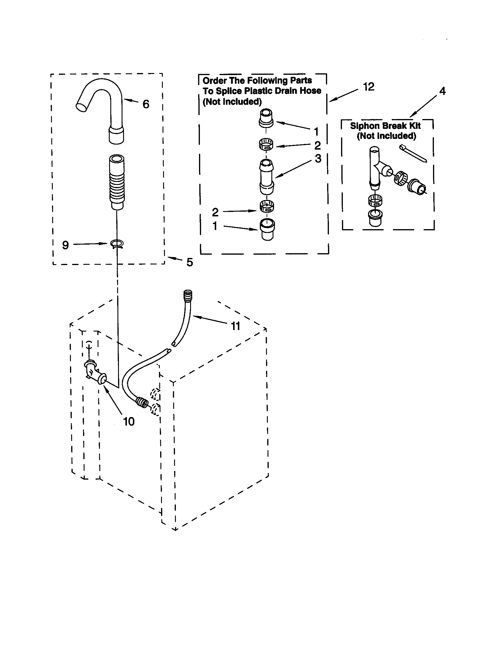 whirlpool lte6234dt2 washer water system diagram