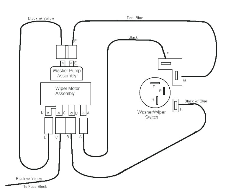 1990 ford wiper motor wiring diagram wiring diagram view 1990 ford wiper motor wiring diagram