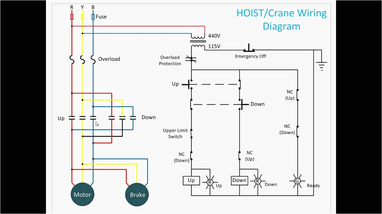 hoist control circuit