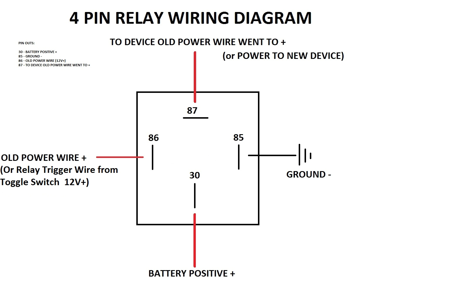 wiring diagram for auto relay wiring diagram article pilot automotive relay wiring diagram