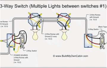 wiring diagram 3 way switch lights between switches