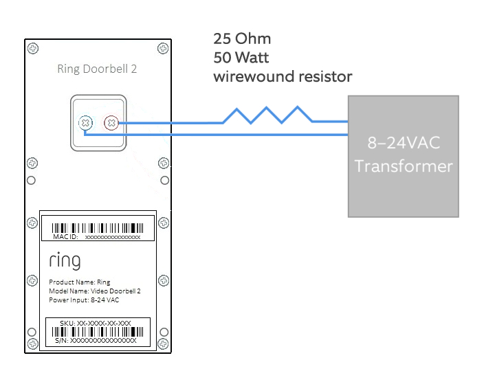 how to connect your ring video doorbell 2 directly to a low voltage 24vac wiring diagram