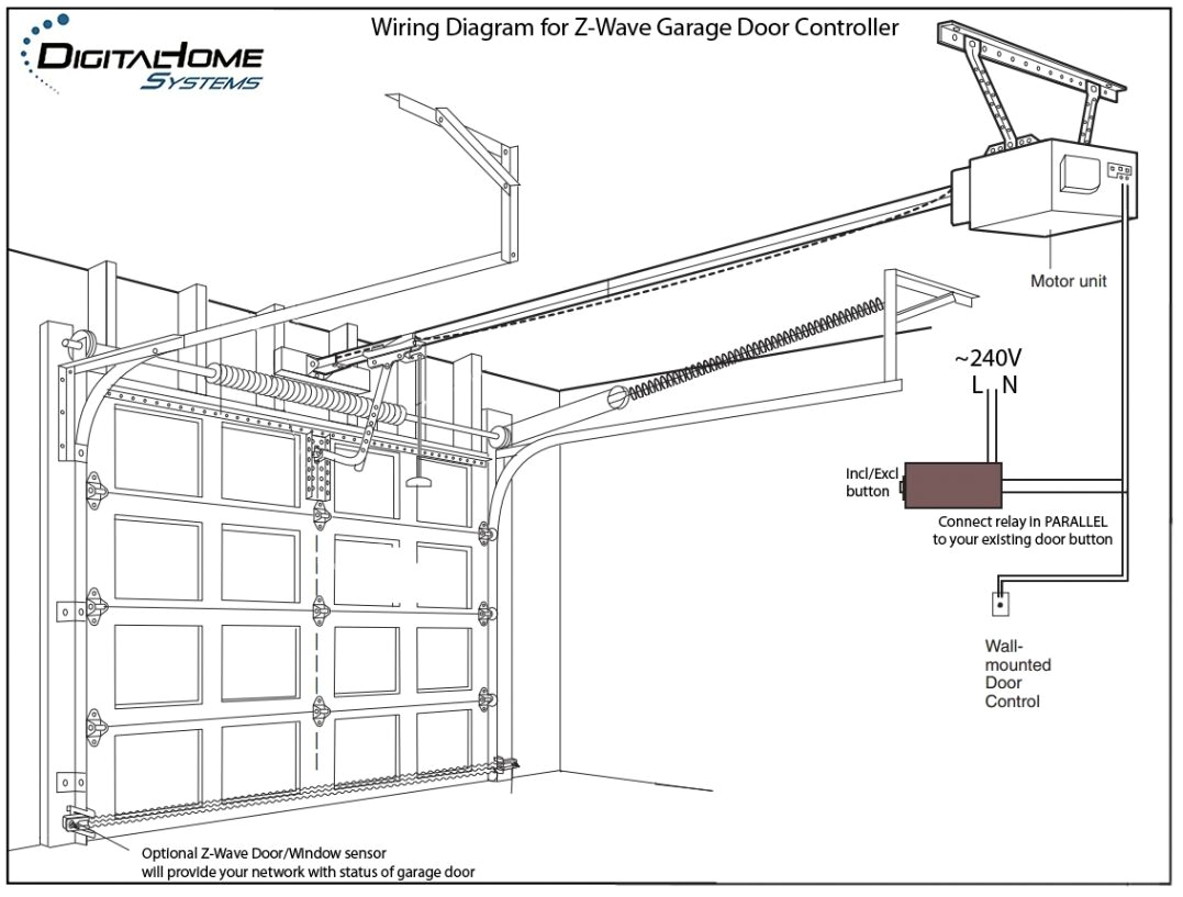 genie garage door opener sensor wiring diagram interesting wiring diagram garage door sensor genie garage door