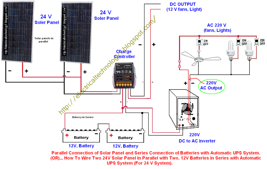 wiring diagram 24v manual e book how to wire two 24v solar panels in parallel with
