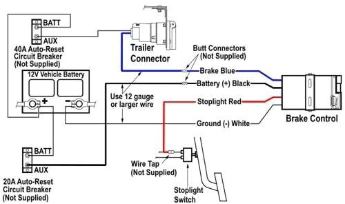 tekonsha voyager trailer brake controller 1 to 4 axles tekonsha voyager electric ke wiring diagram