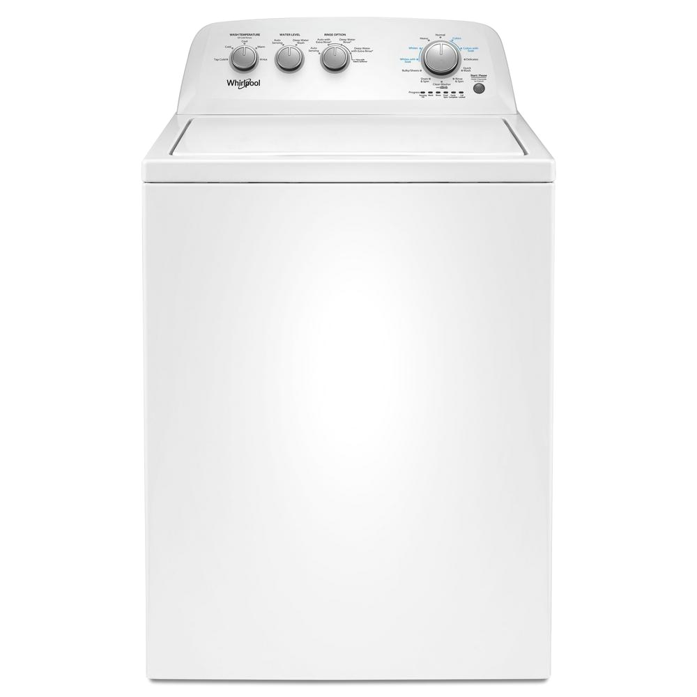 whirlpool 3 8 cu ft white top load washing machine with soaking cycles