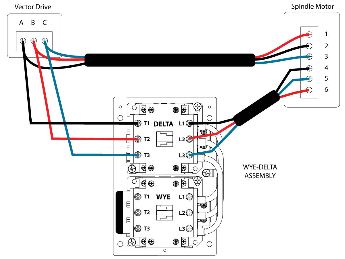 delta wye motor connection diagram a y vs delta motor wiring