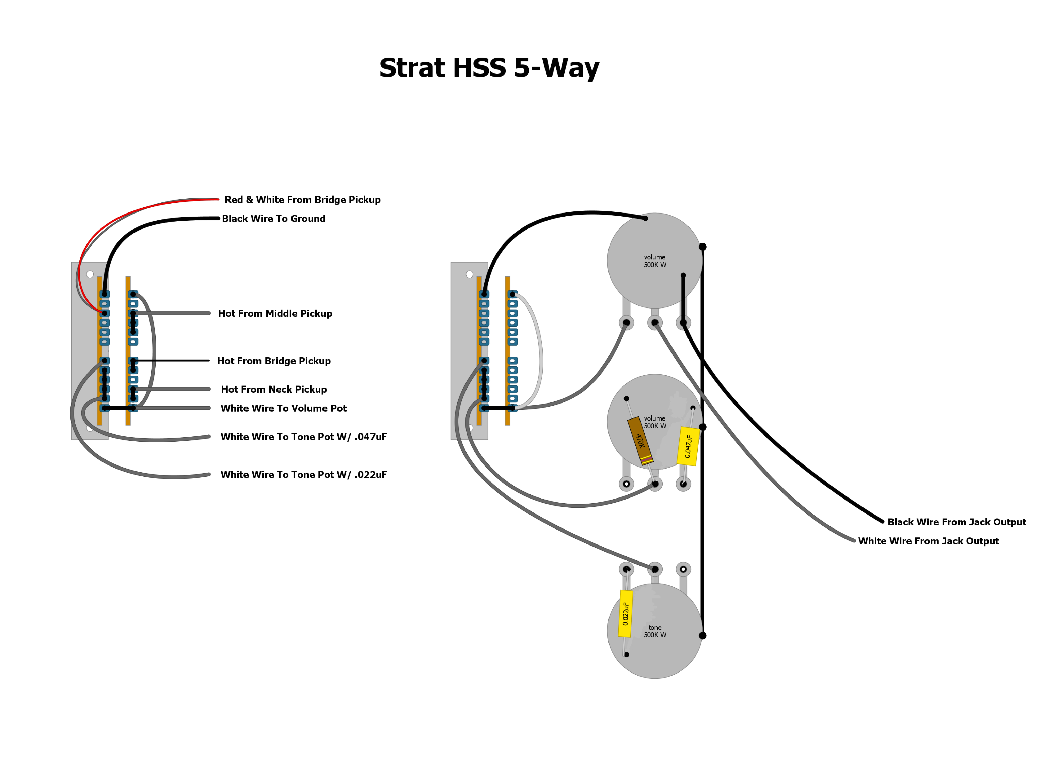 picture wiring diagram for electric guitar strat hss 5 way wiring diagram rh mojotone com guitar wiring diagram hsh guitar wiring diagrams png