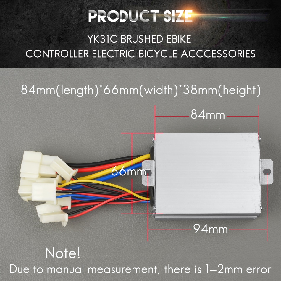 yiyun yk31c brush motor 350w ebike controller e scooter accessories electric controller in electric bicycle accessories from sports entertainment on