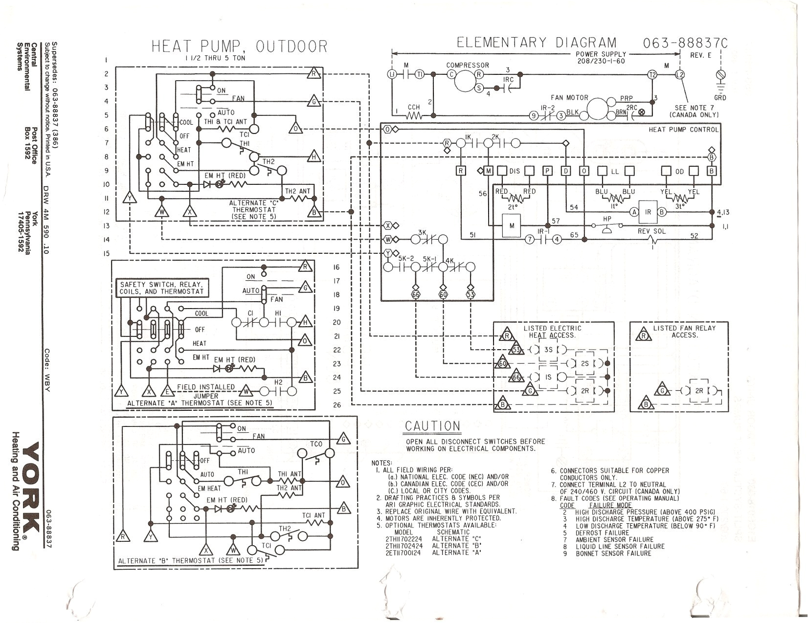 york rtu schematic wiring diagram sheet packaged rooftop diagram free download wiring diagram schematic