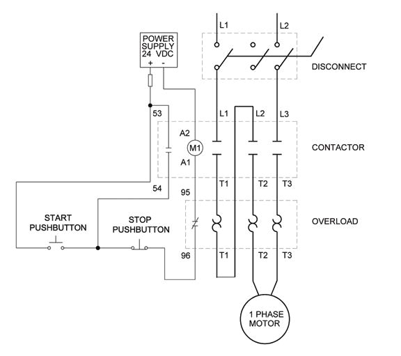 single phase motor control wiring diagram electrical engineering electrical circuit diagram for single phase
