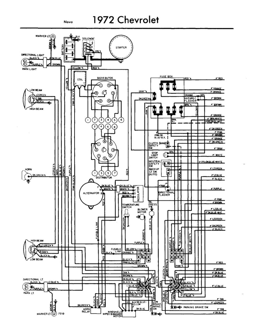 72 chevelle wiring diagram wiring diagram blog72 ford starter wiring 1