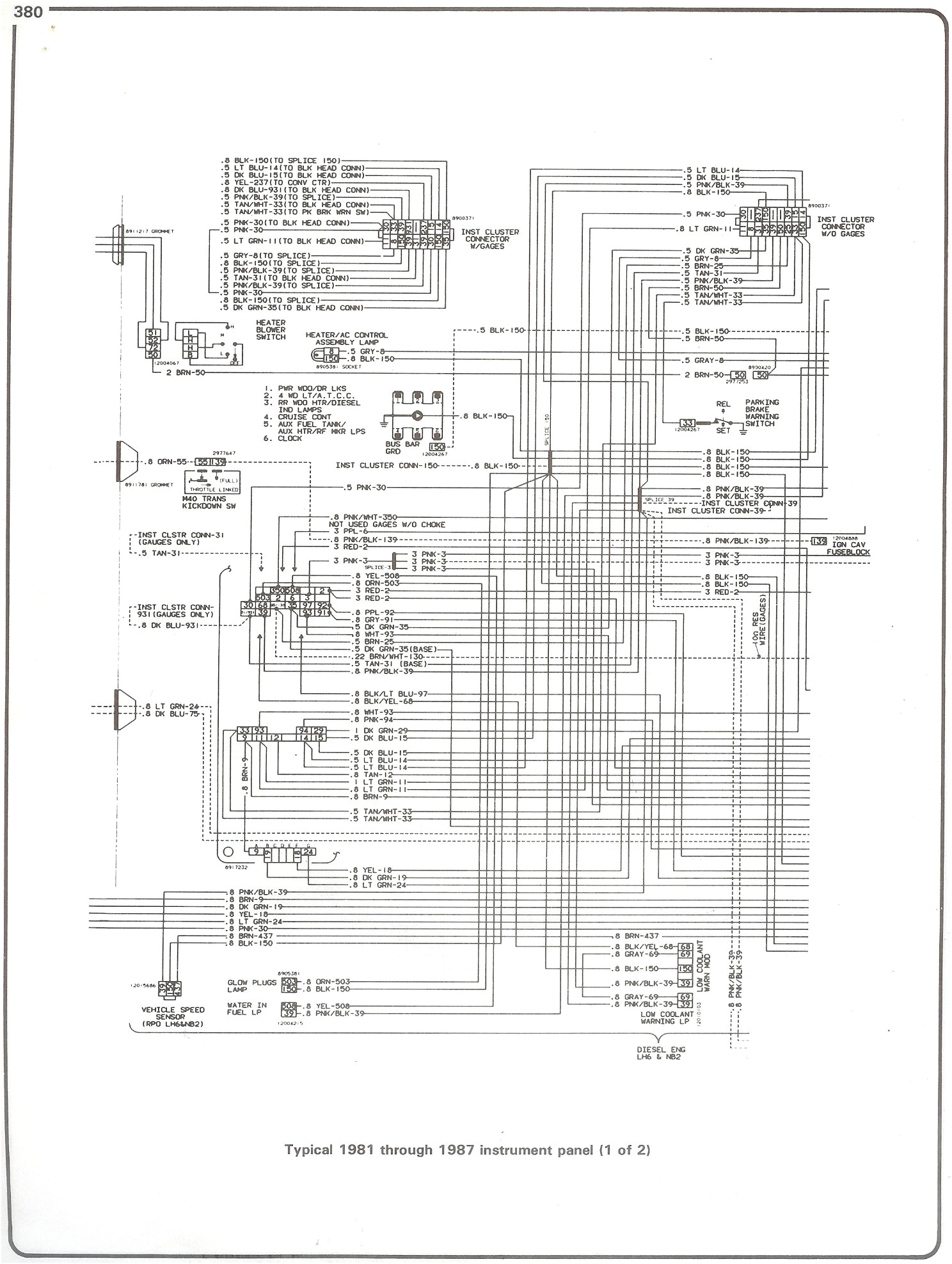 chevy c10 instrument cluster wiring diagram wiring diagram operations 1985 chevy truck instrument cluster wiring diagram