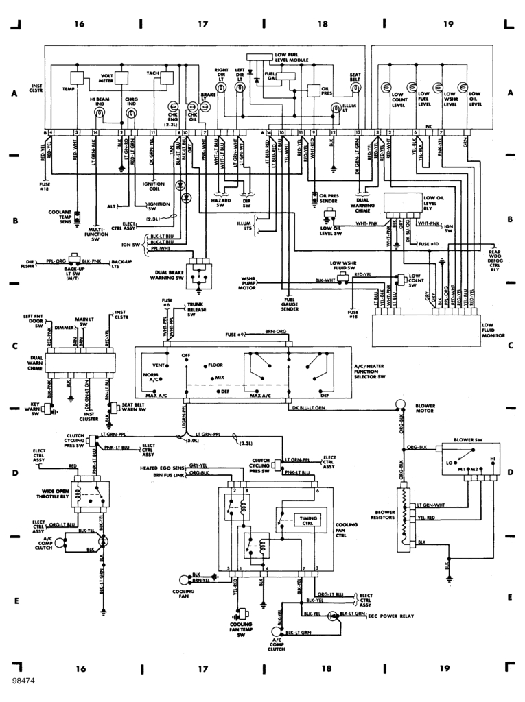89 gt tach wire mustang forums at stangnet2006 ford mustang tachometer wiring diagram 2