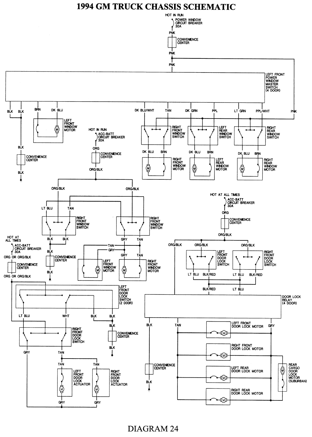 repair guides wiring diagrams wiring diagrams autozone com 1990 chevrolet 2500 wiring diagram