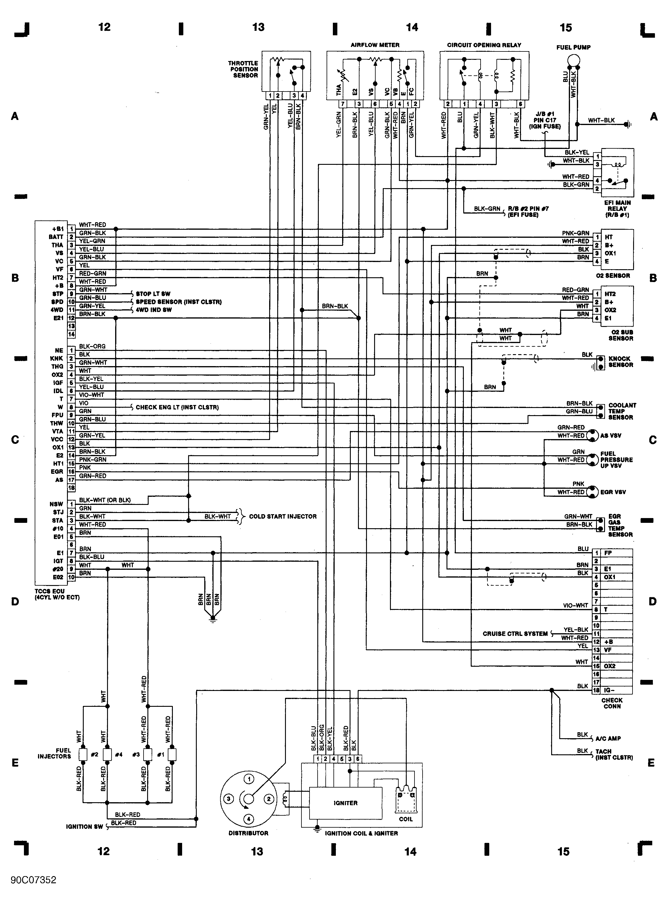 1990 toyota pickup wiring diagram schematic wiring diagrams recent 1990 toyota pickup wiring diagram schematic blog