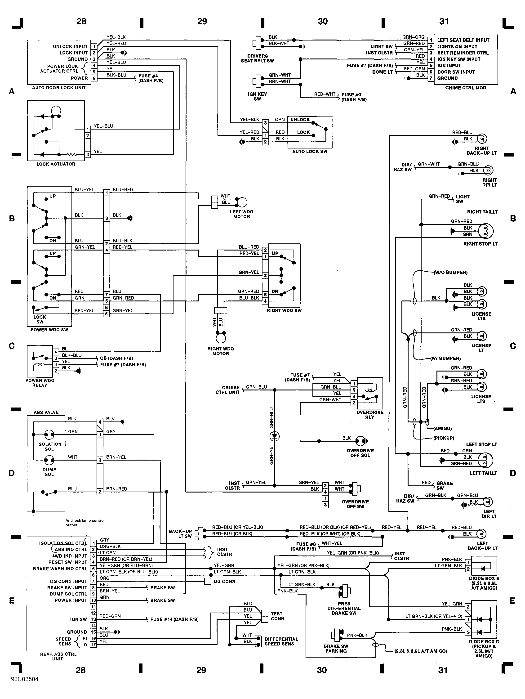 automotive wiring diagram isuzu wiring diagram for isuzu npr isuzu 2006 isuzu npr wiring diagram