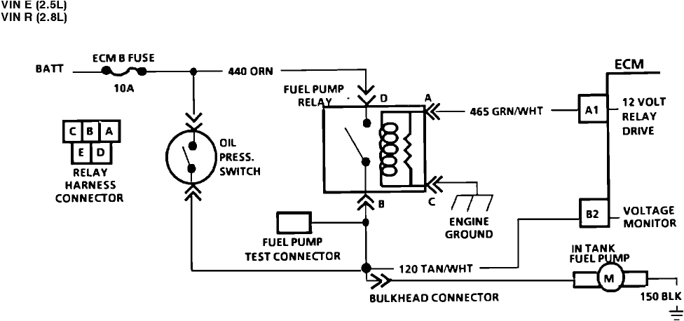 cadillac escalade fuel pump relay diagram on 2001 chevy s10 fuel gm fuel pump relay diagram