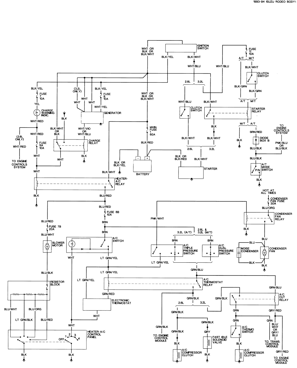 isuzu wiring diagrams