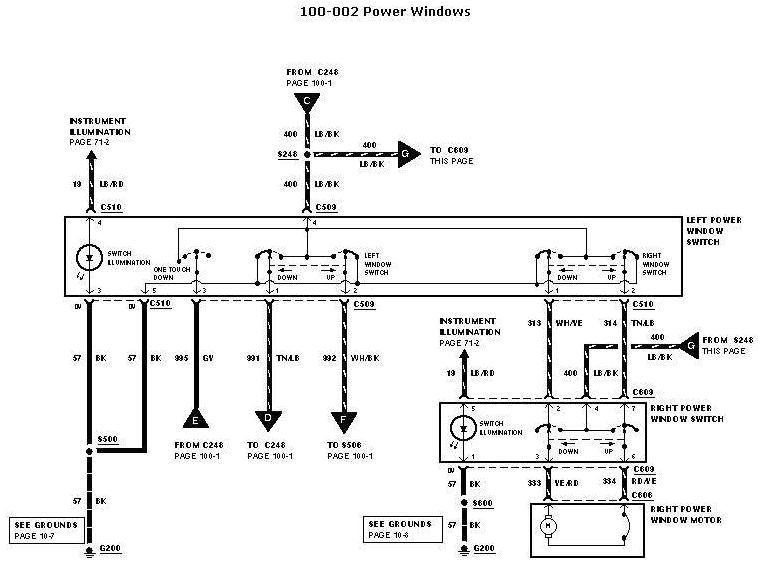 driver side power window 1999 f150 gem bypass f150online forums ford power window wiring diagram ford power window diagram