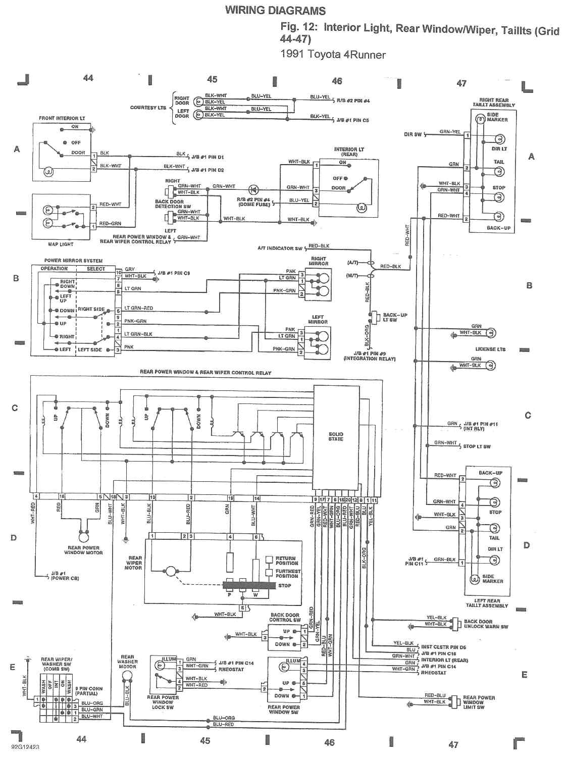 2004 toyota 4runner starter wiring wiring diagram2004 toyota 4runner starter wiring