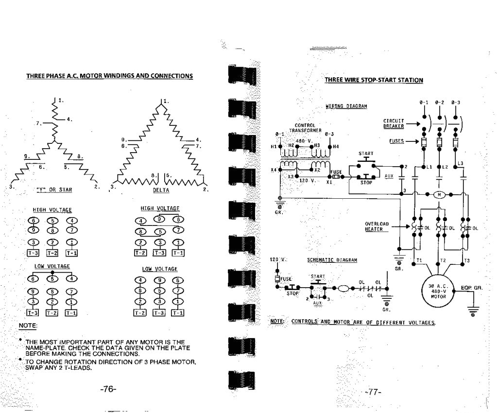 6 wire 3 phase motor woodworking motor wiring diagram 3 phase 6 wire