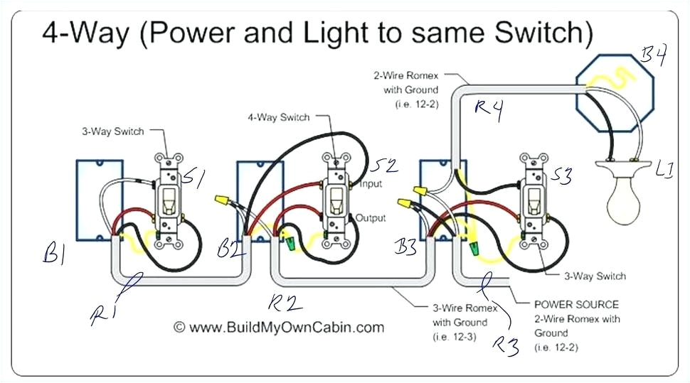 4 way dimmer switch best wiring diagram light of four within